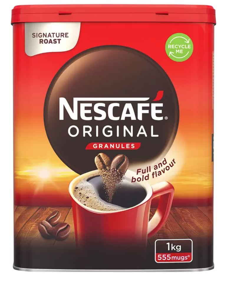 Nescafé Original Instant Coffee Granules 1kg